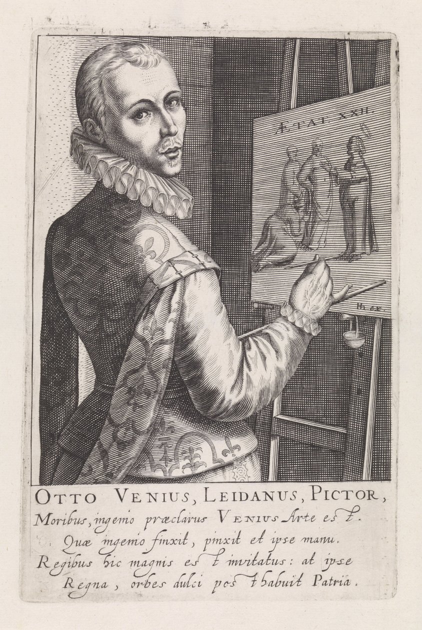 Portrét Otto van Veena od Robert Willemsz de Baudous