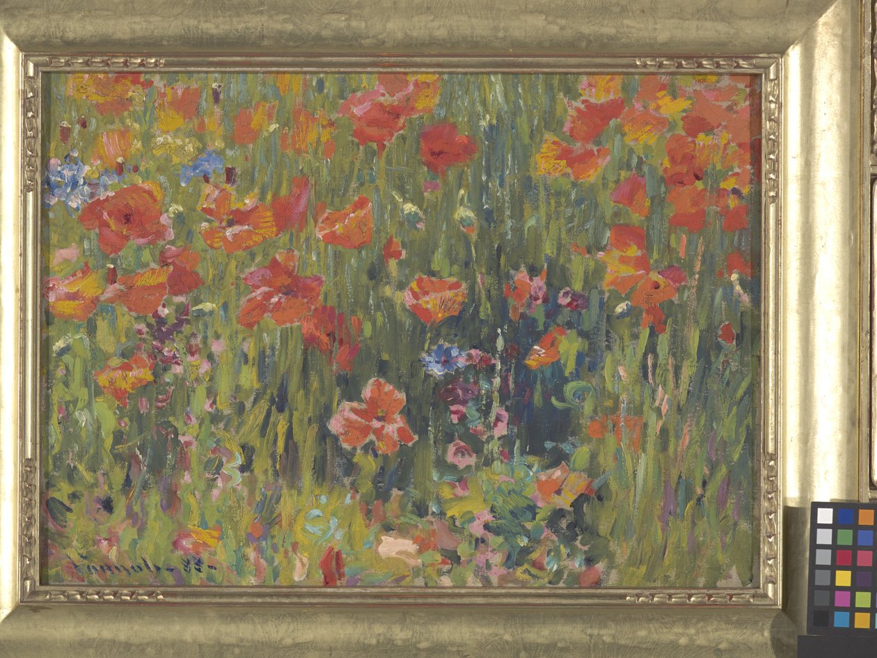 Mák (olej na plátně) od Robert William Vonnoh