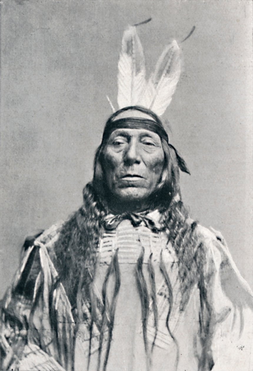 Celoobličejový pohled na Siouxského Indiána, 1912 od Robert Wilson Shufeldt