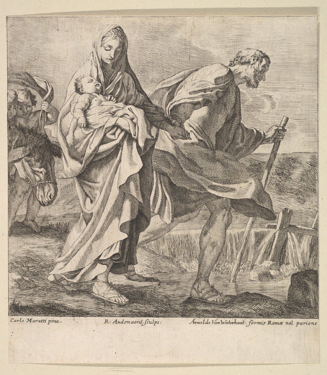 Let do Egypta. od Robert van Audenaerde