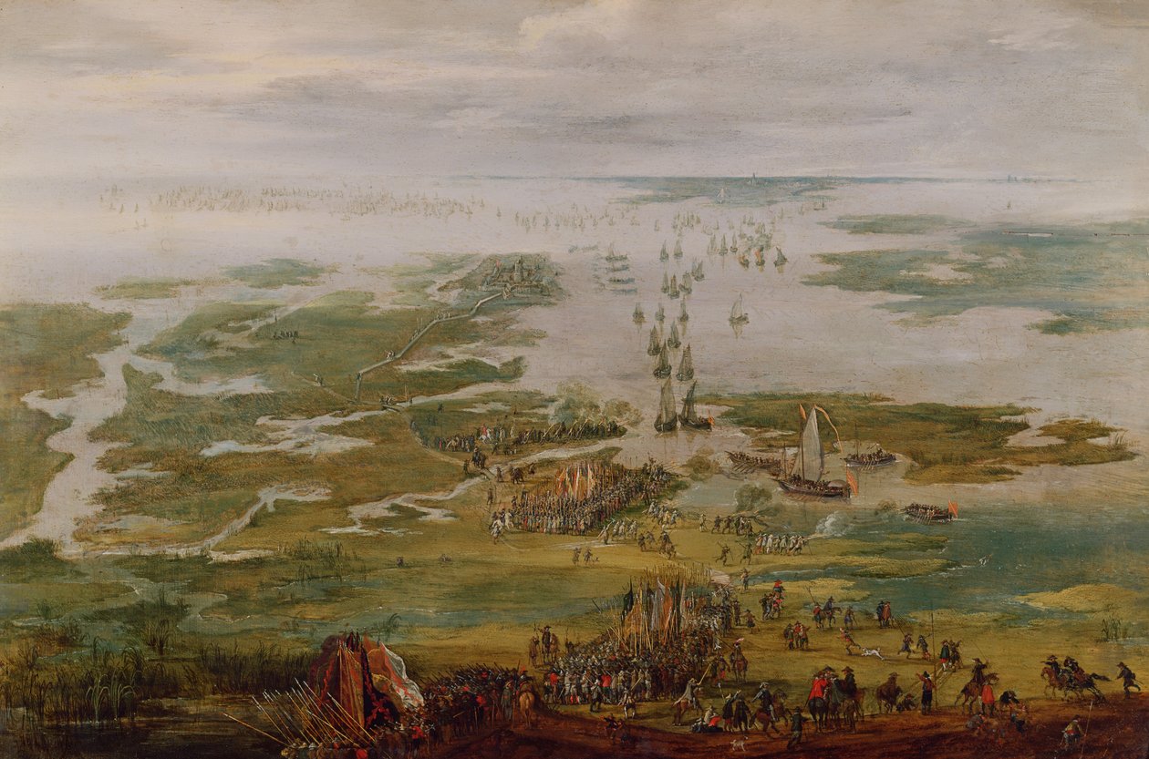 Epizoda z holandských válek od Robert van den Hoecke