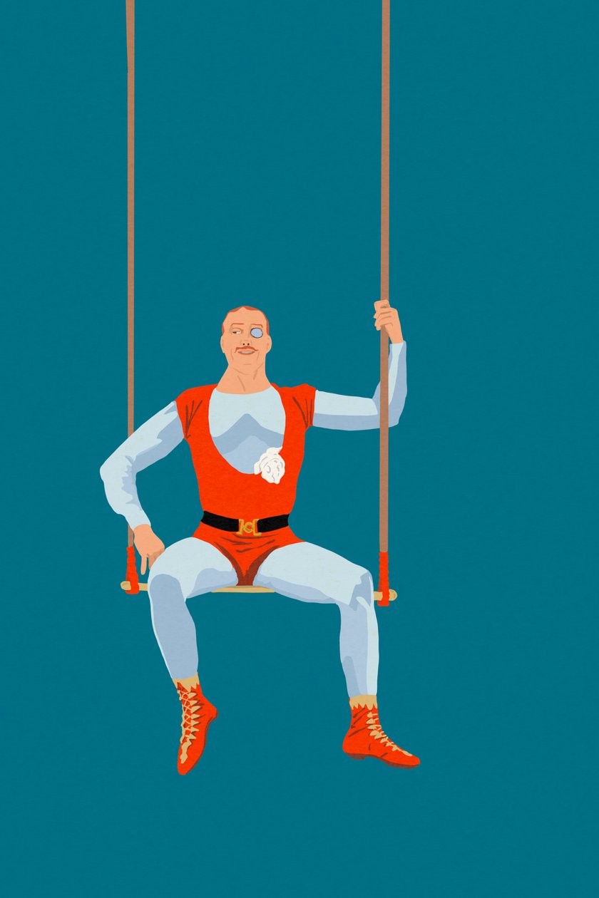 Acrobat, 2022 (digitální) od Roberta Murray