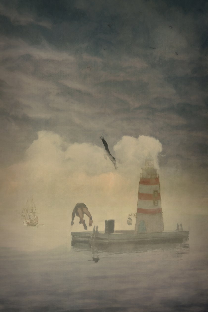 Fish Diver, 2022 (digitální) od Roberta Murray
