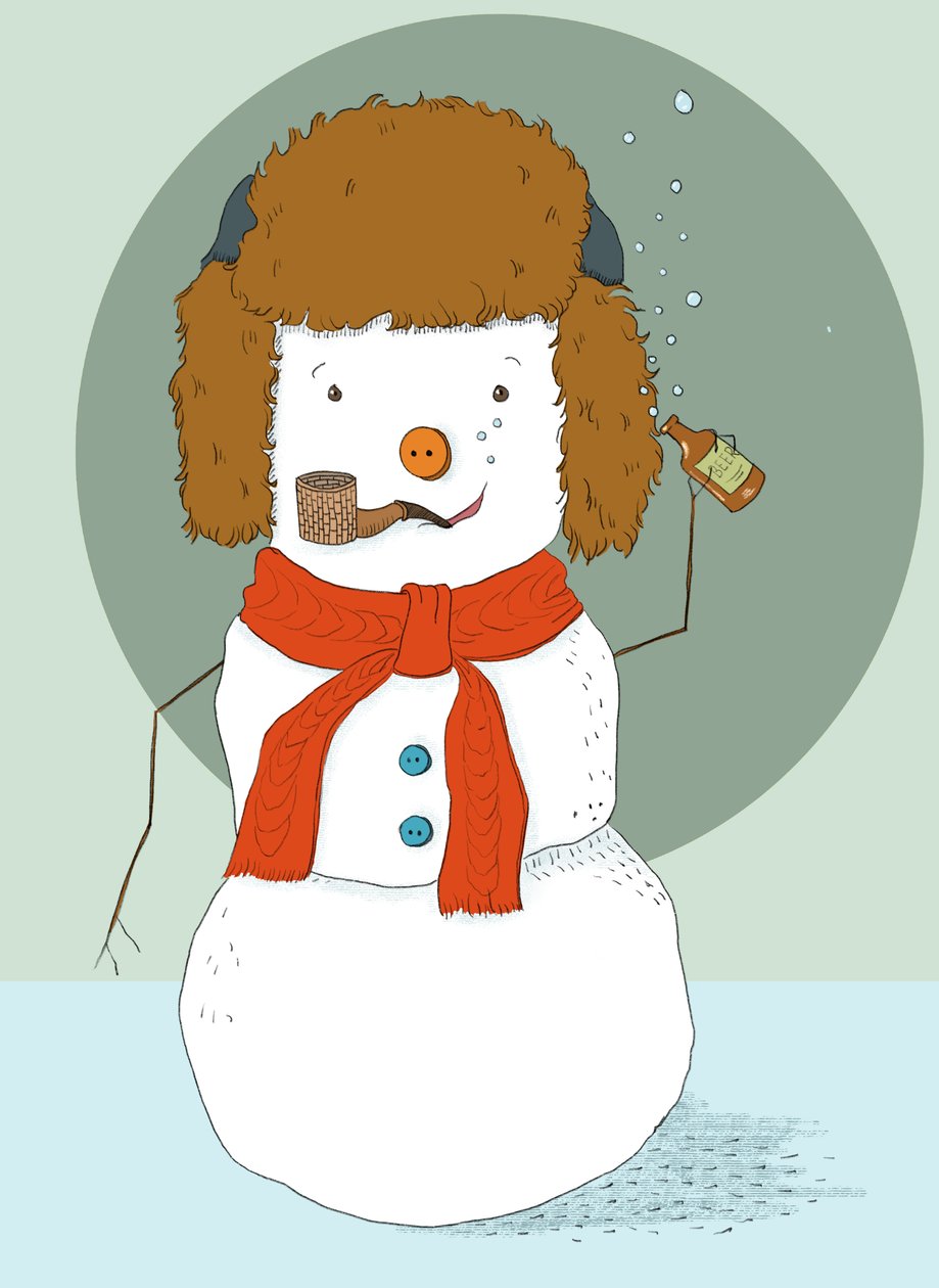 Happy Frosty, 2019 (digitální) od Roberta Murray