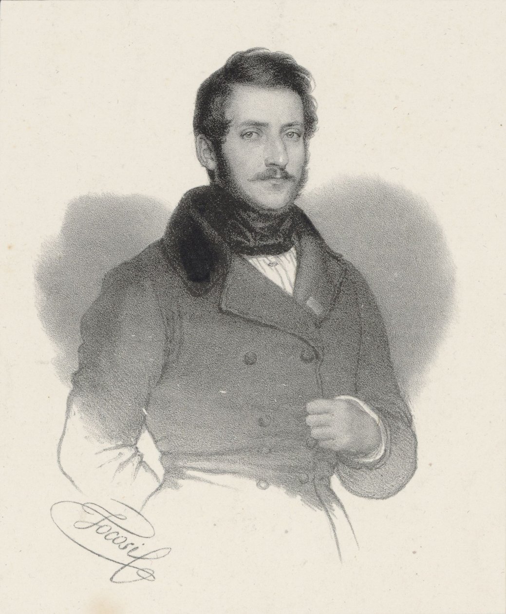 Gaetano Donizetti by Focosi (Gallica btv1b8417240q) od Roberto Focosi
