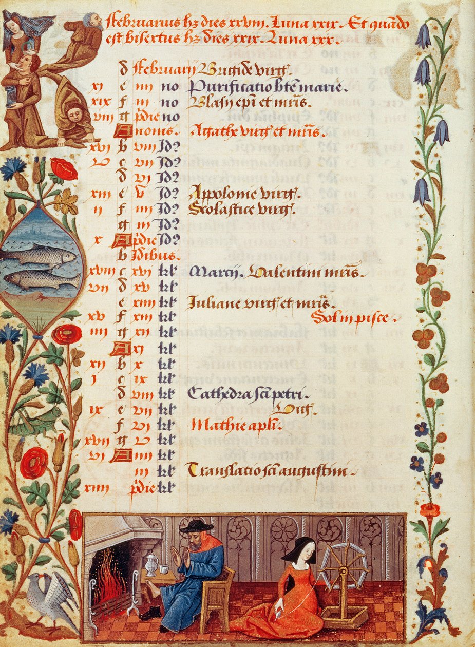 Paní lat 1173 února z hodin Charles d