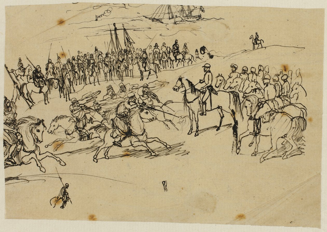 Arabská fantazie od Rodolphe Bresdin