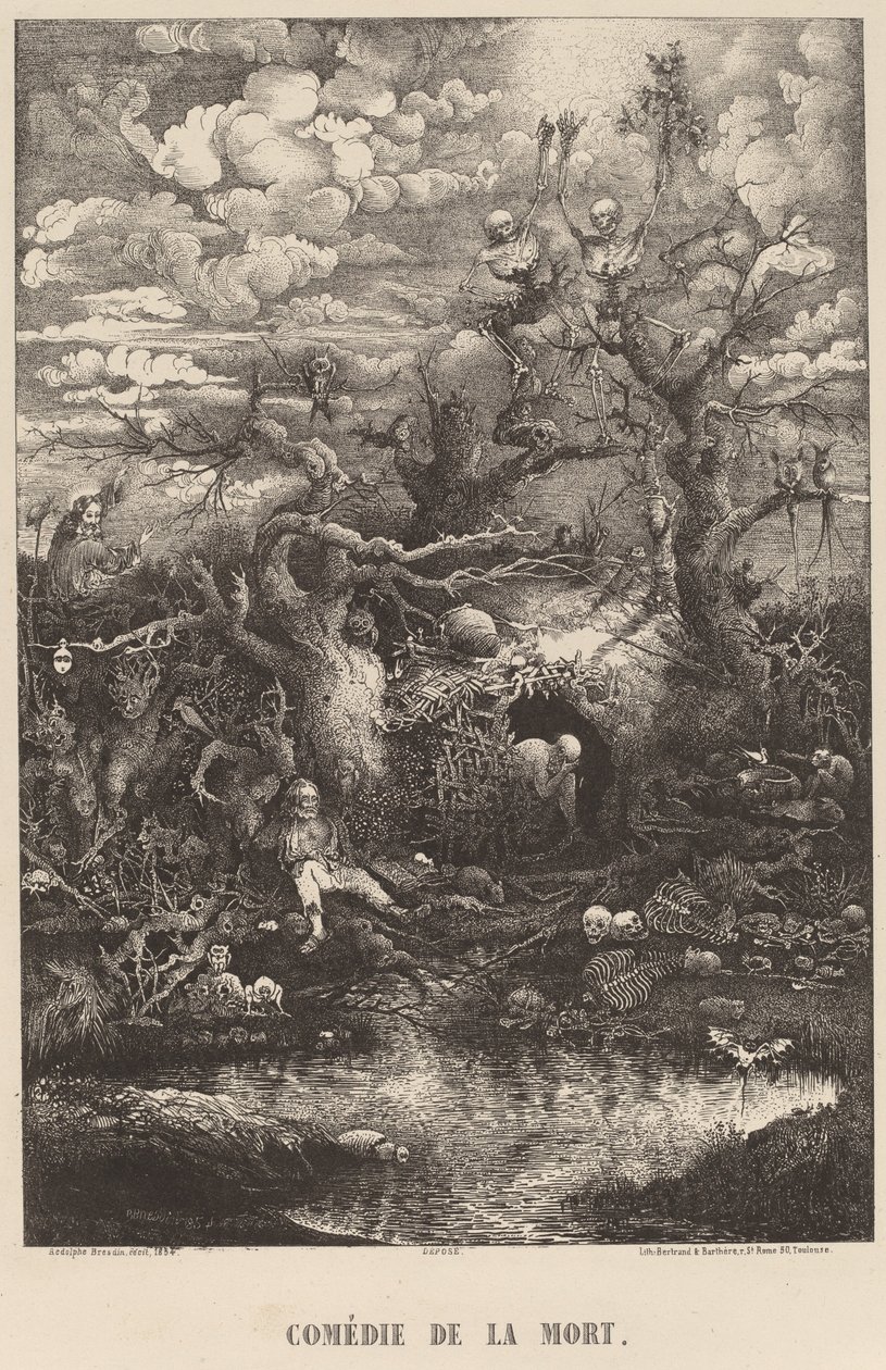 Komedie od Morta od Rodolphe Bresdin