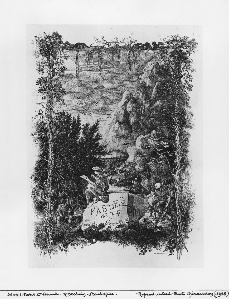 Frontispis ilustrace z 