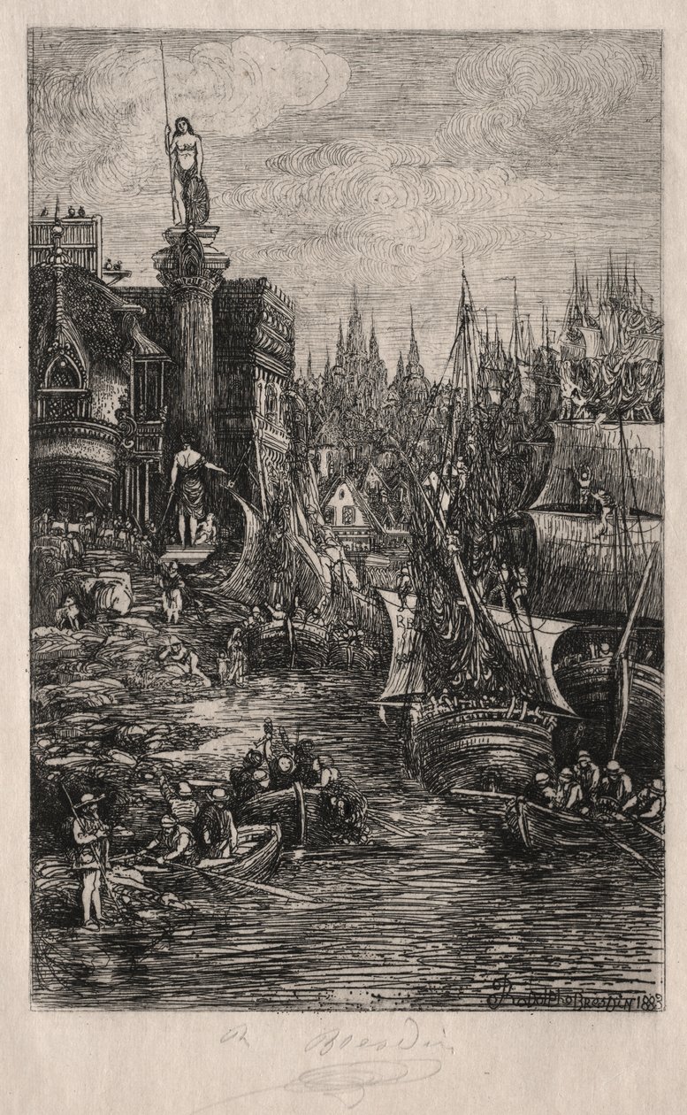 Můj sen od Rodolphe Bresdin