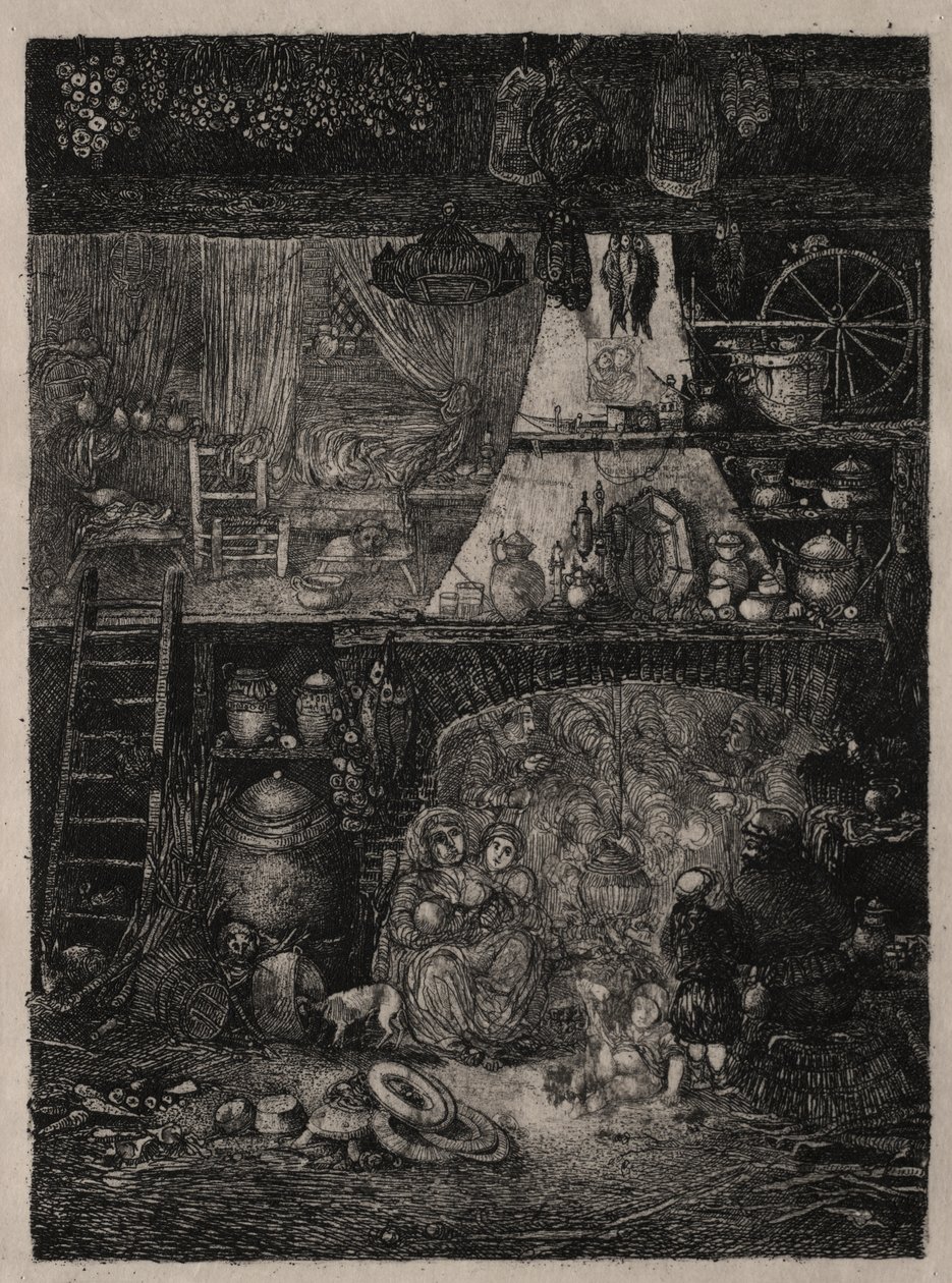 Selský interiér v Haute-Garonne od Rodolphe Bresdin