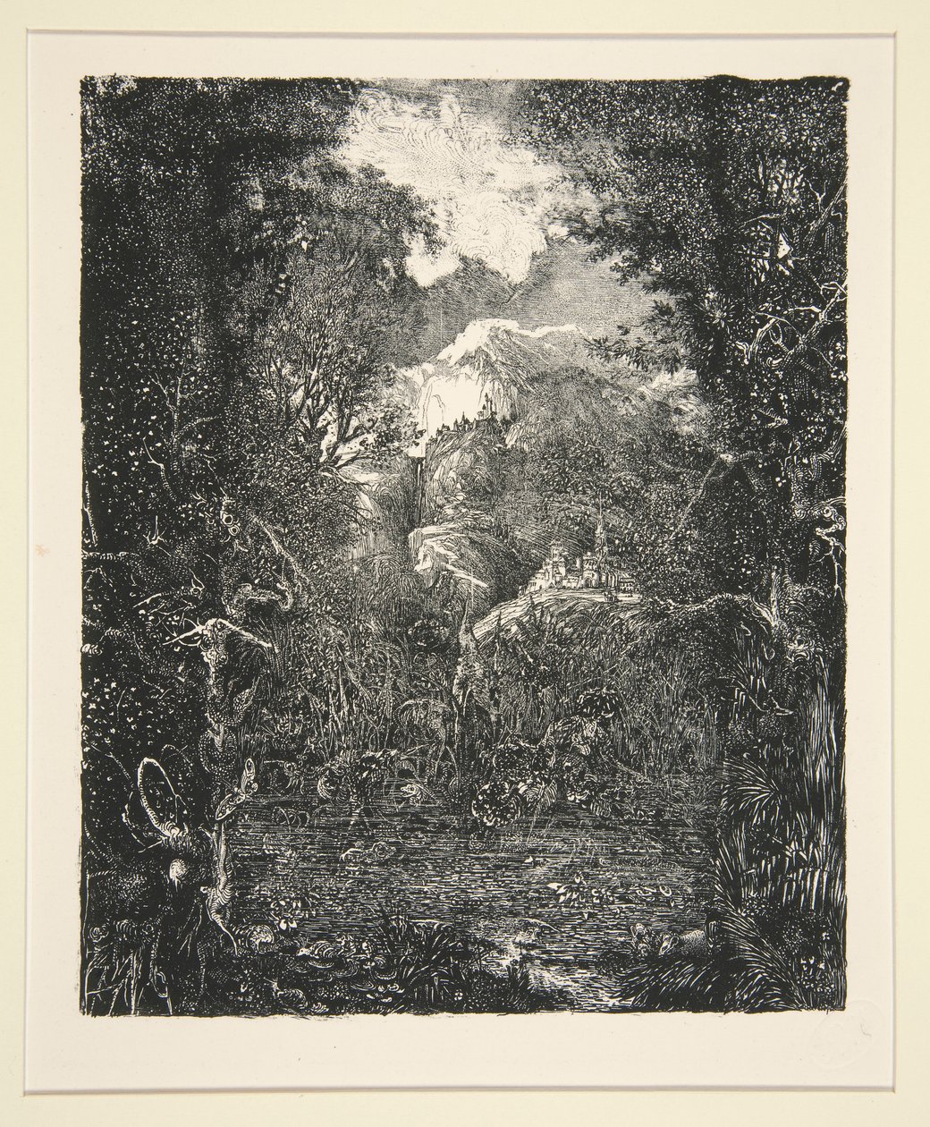 The City Beyond the Marsh (La Ville derri?re la marecage) od Rodolphe Bresdin