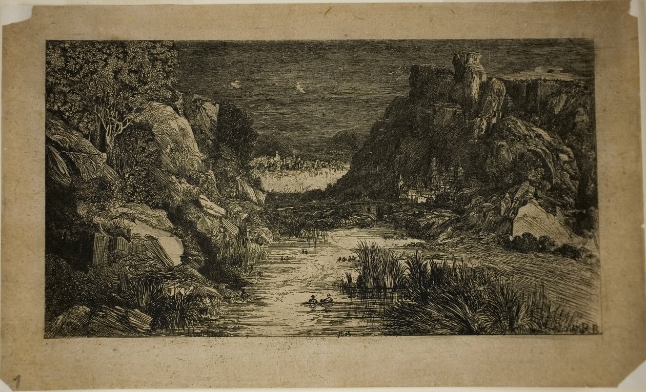 Vzdálené město od Rodolphe Bresdin