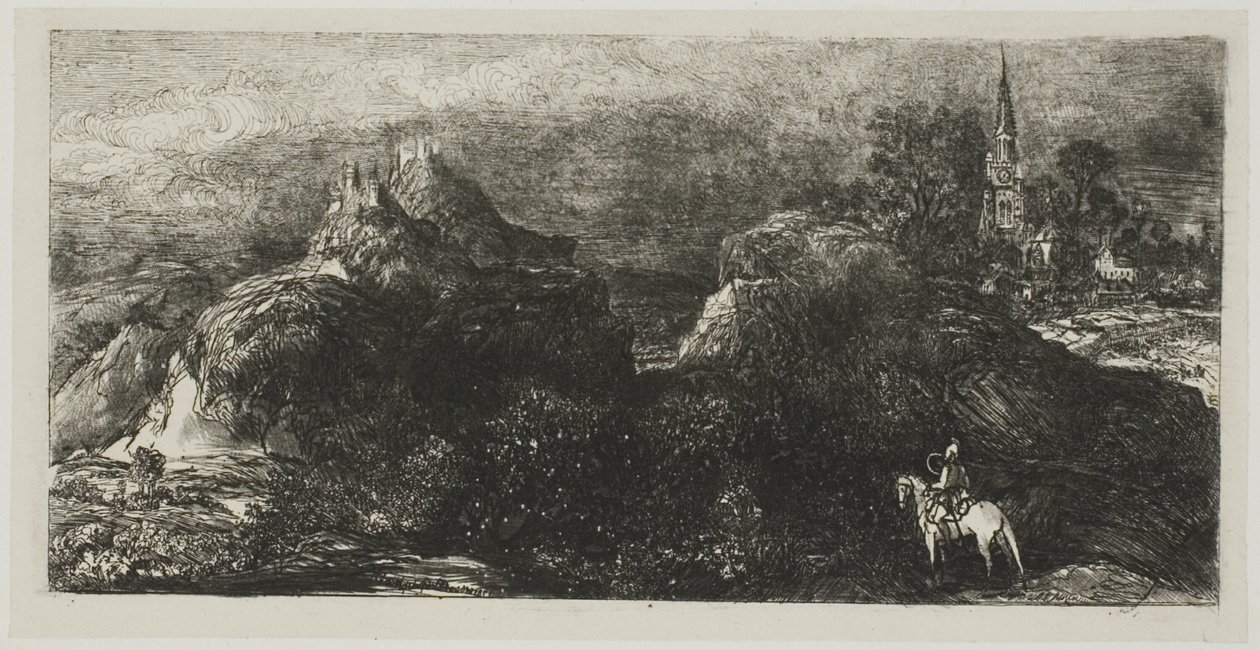 Rytířův návrat od Rodolphe Bresdin