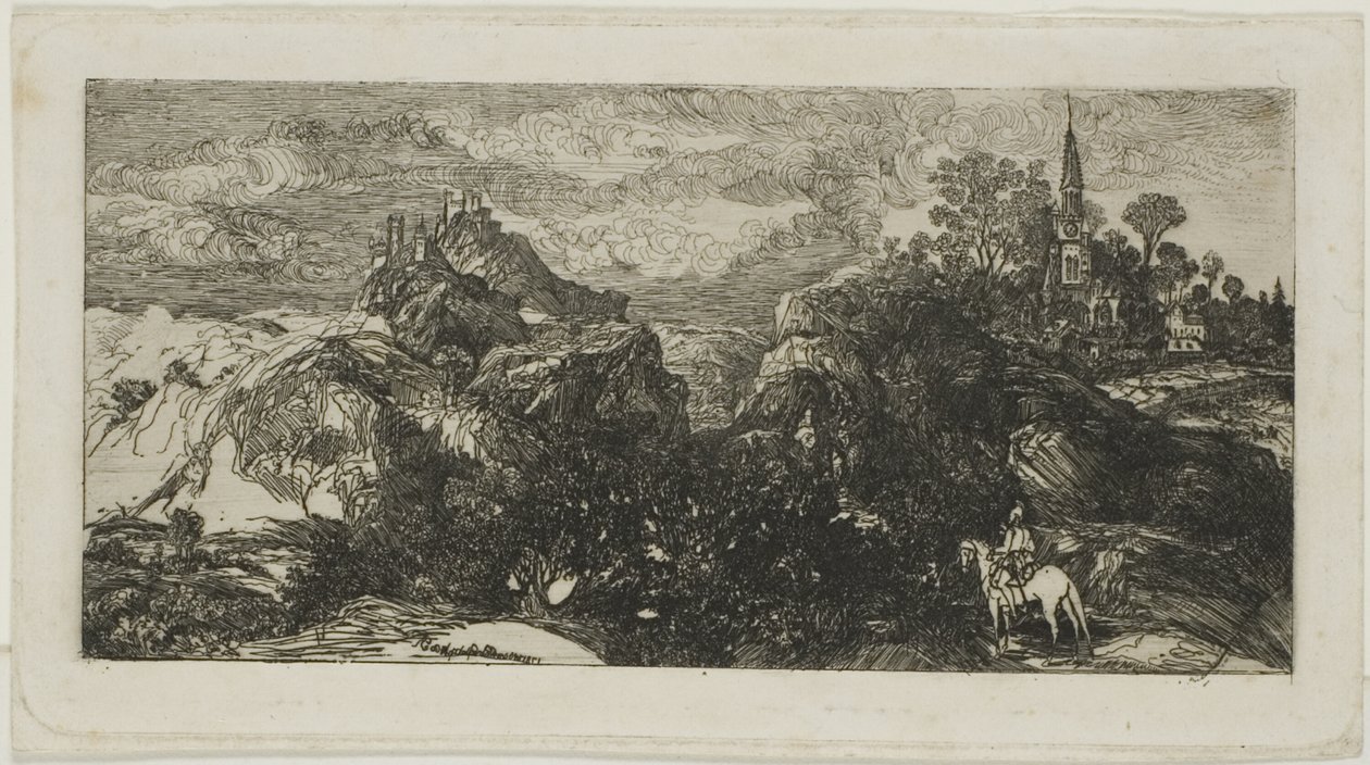 Rytířův návrat od Rodolphe Bresdin