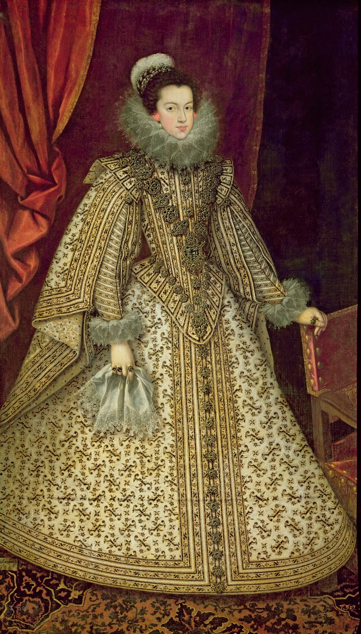 Isabela Bourbonská od Rodrigo de Villandrando