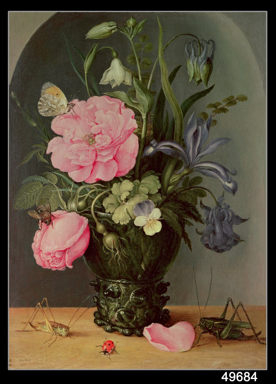 Zátiší, 1611 od Roelandt Jacobsz. Savery