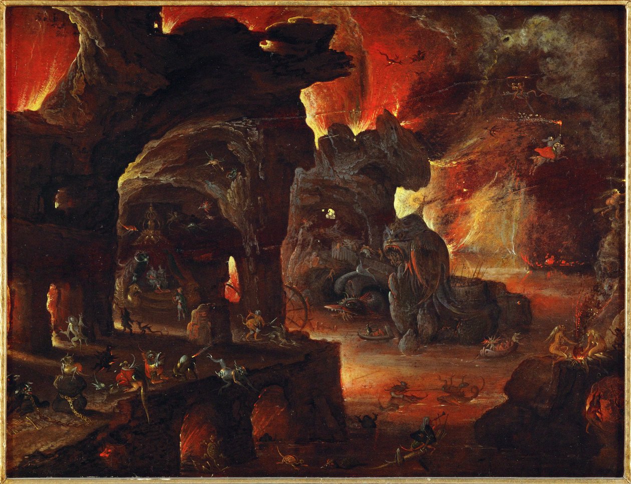 Orfeus v podsvětí od Roelandt Jacobsz. Savery