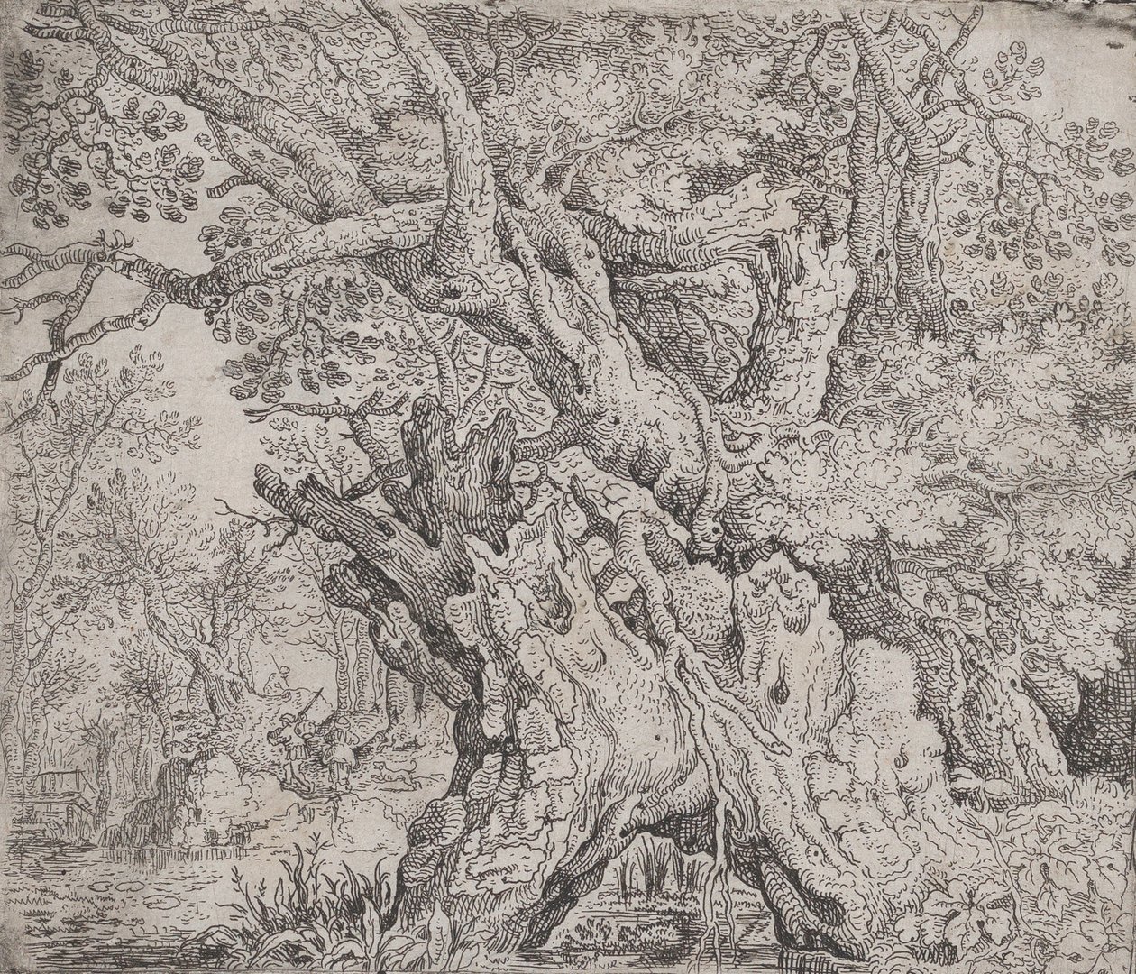 Sukovitý strom, ca. 1608-09. od Roelandt Savery