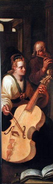 Violoncellista, 1609 od Roelof van Zyll