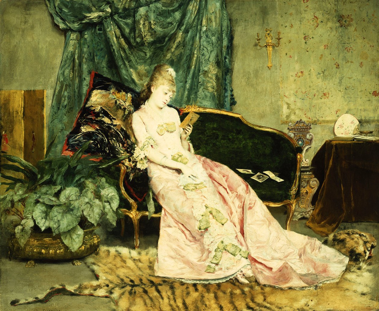 Elegantní dáma od Rogelio Egusquiza