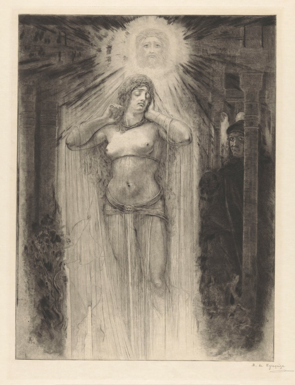 Kundry od Rogelio de Egusquiza