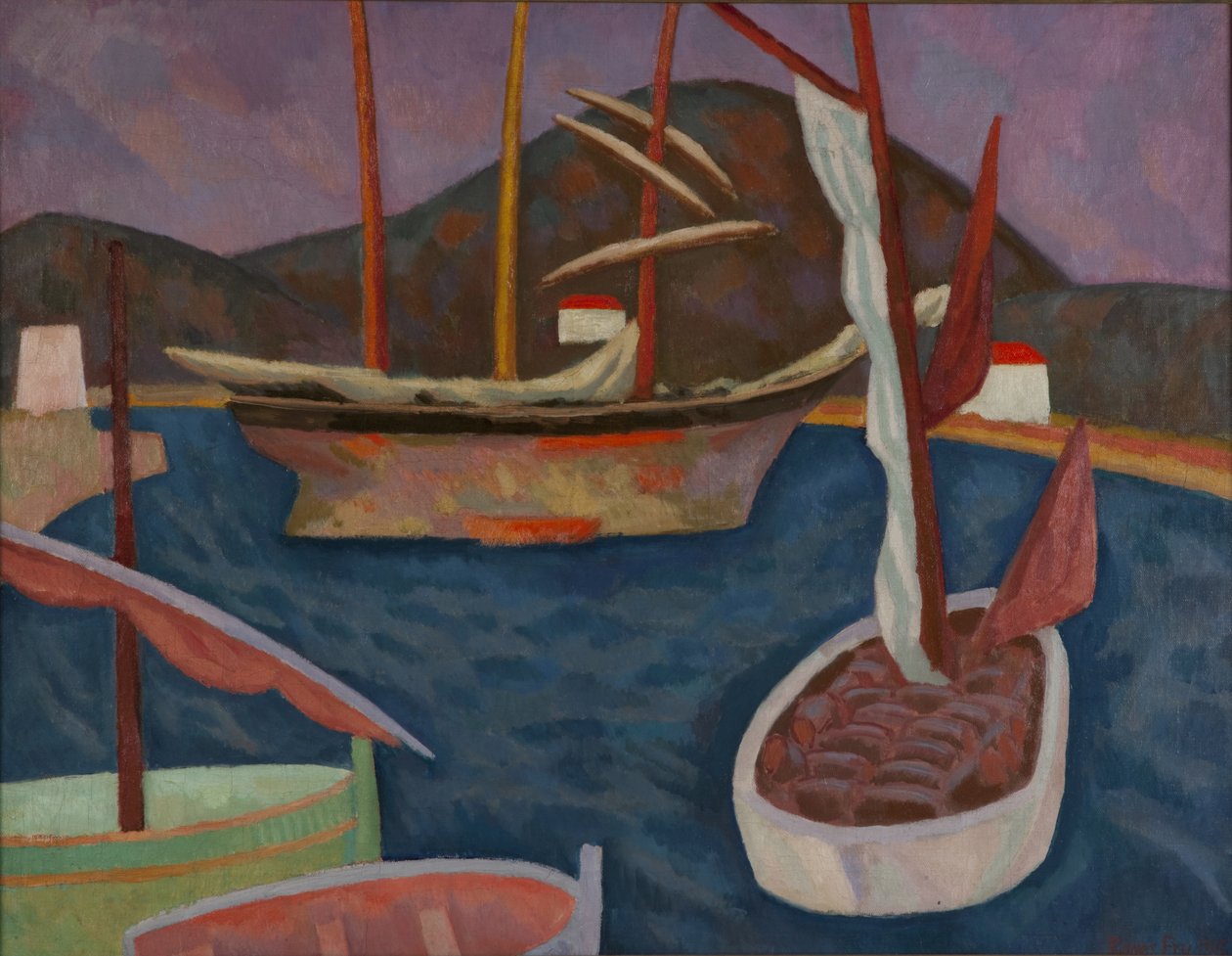 Lodě v přístavu od Roger Eliot Fry