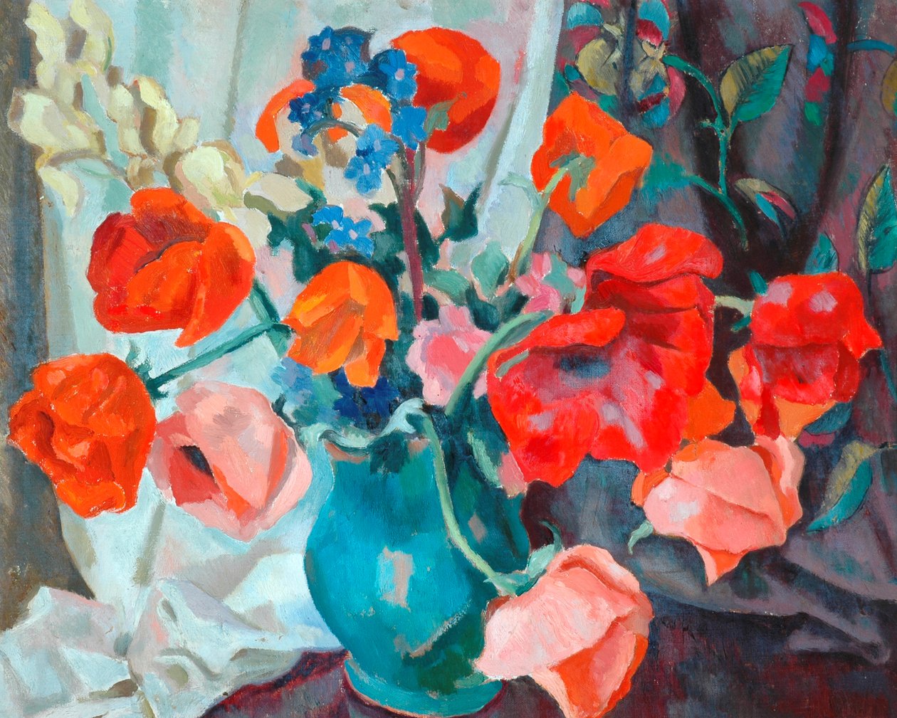 Vlčí máky, 1917 od Roger Eliot Fry