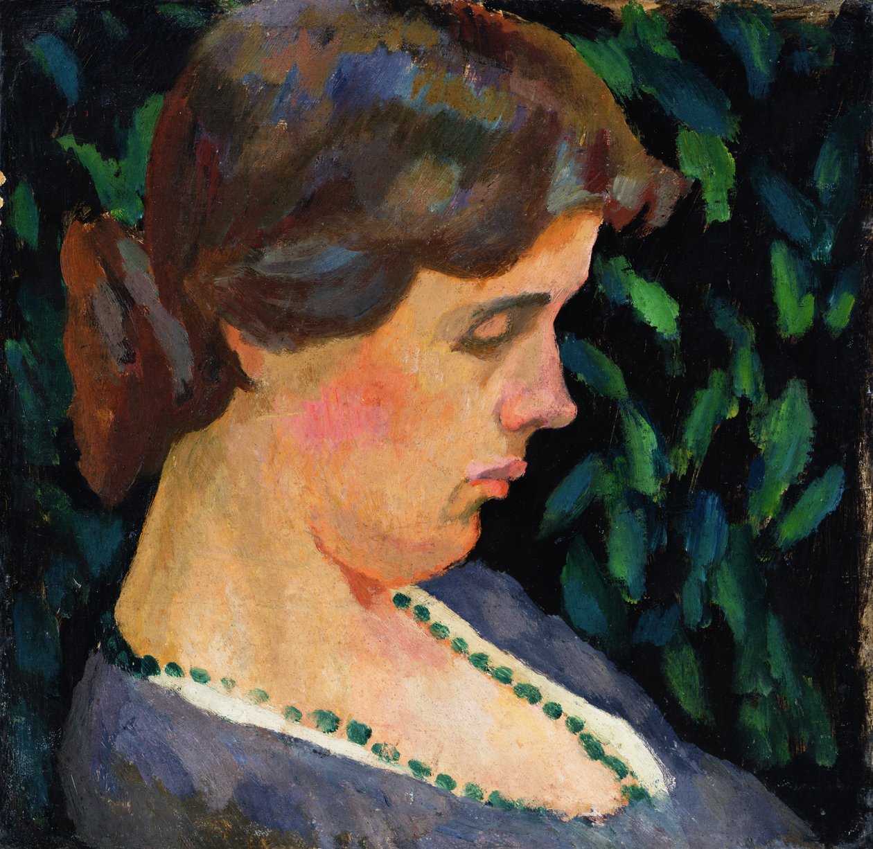 Portrét Vanessy Bellové, 1911 (panel) od Roger Eliot Fry