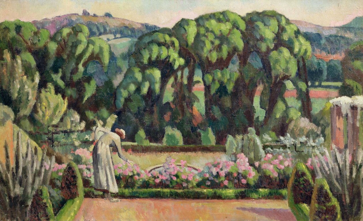 Umělcova zahrada v Durbins, c.1915 od Roger Eliot Fry