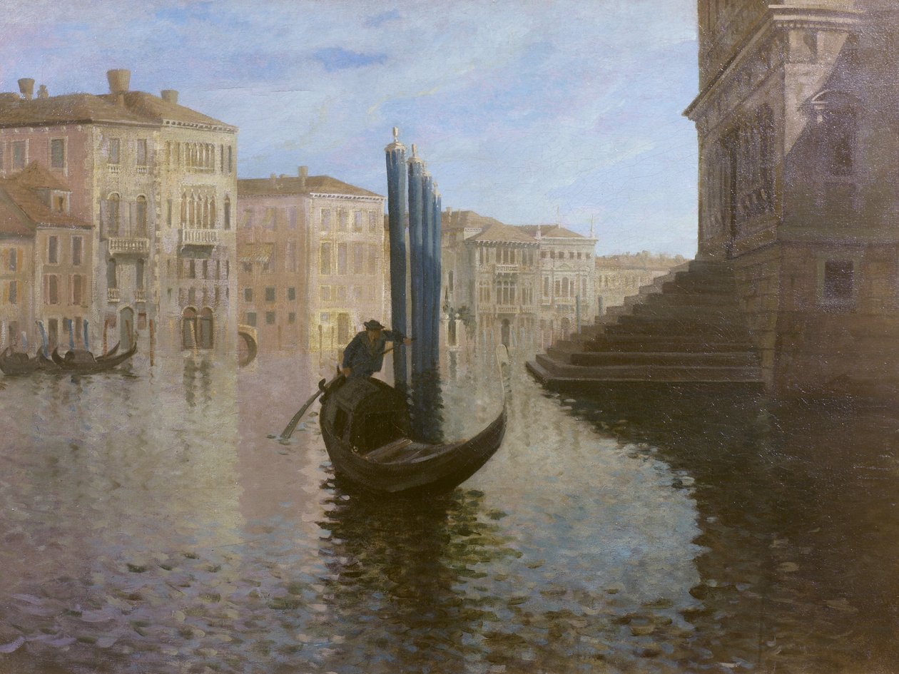 Benátky kolem roku 1895 od Roger Eliot Fry