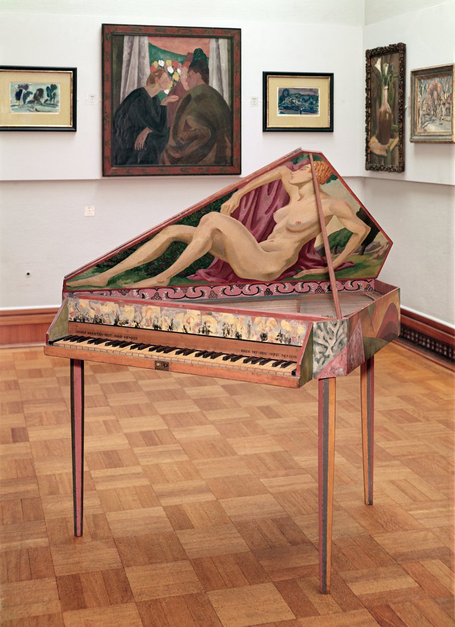Panny, které namaloval Roger Fry (1866-1934) pro dílny Omega od Roger Eliot Fry