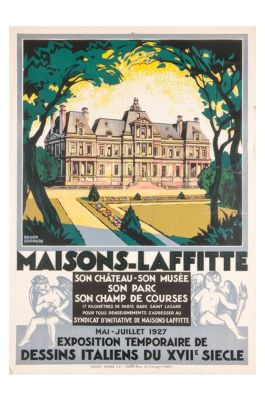 Maisons-Laffitte, dočasná výstava italských kreseb ze 17. století od Roger Broders