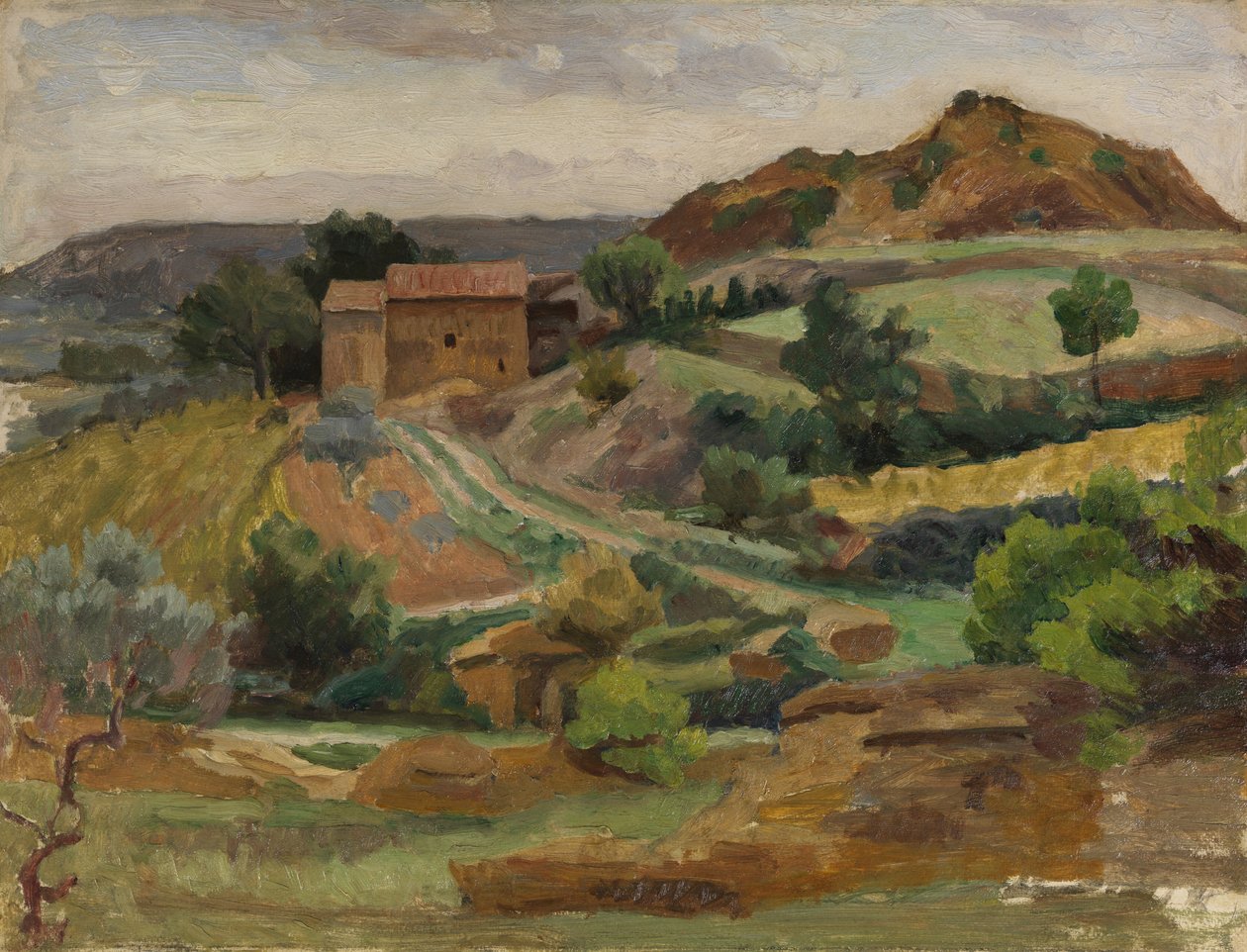 Beaumes, kolem roku 1930 od Roger Eliot Fry