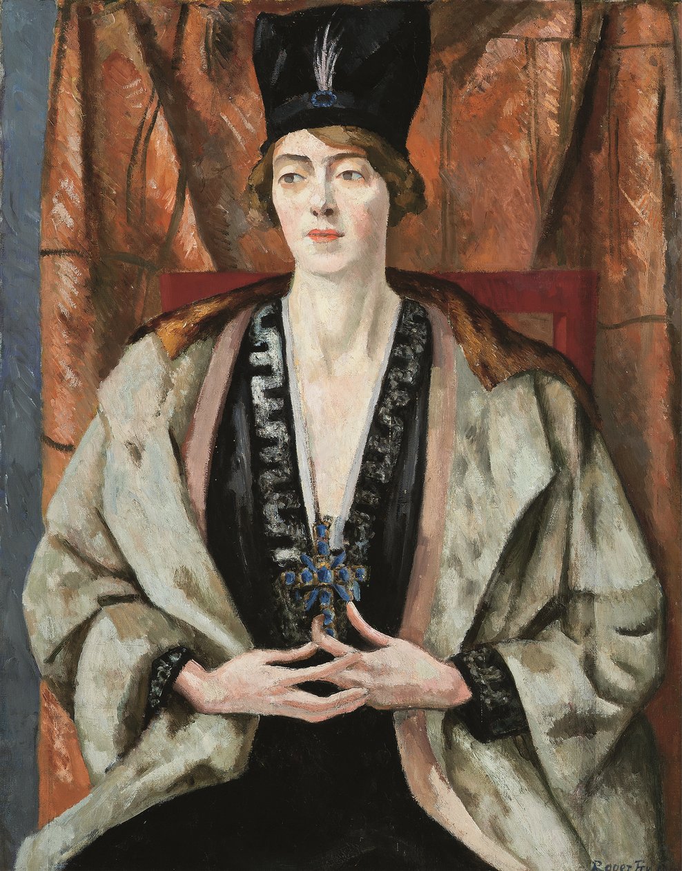 Portrét stromu Viola (olej na plátně) od Roger Eliot Fry