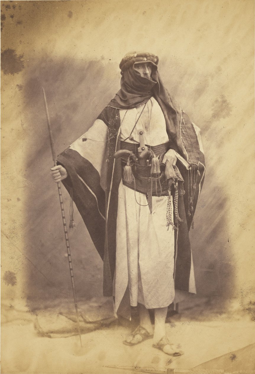Arabský velitel na tureckém velitelství. od Roger Fenton