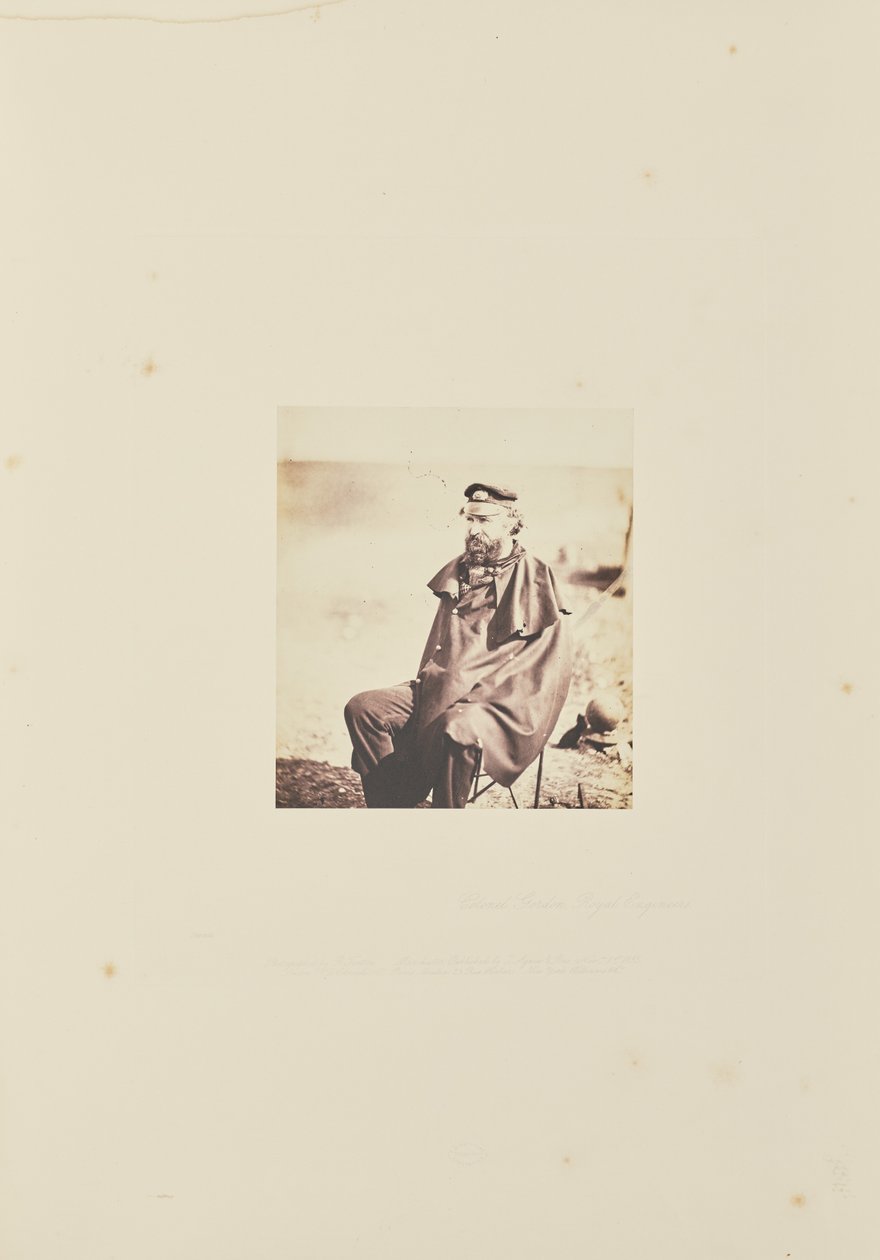 Plukovník Gordon, královští ženisté od Roger Fenton