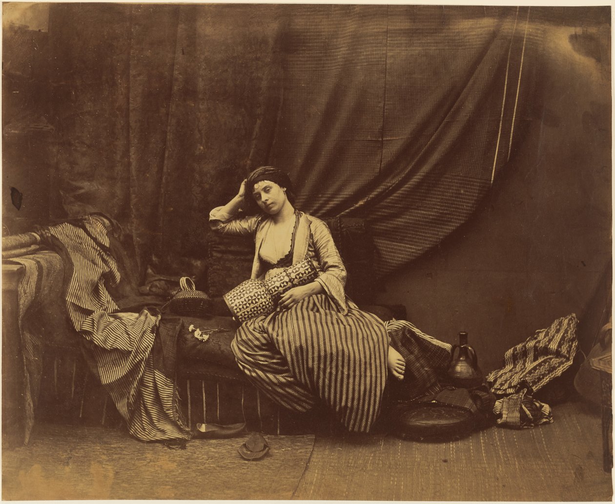 Zamyšlená odaliska od Roger Fenton