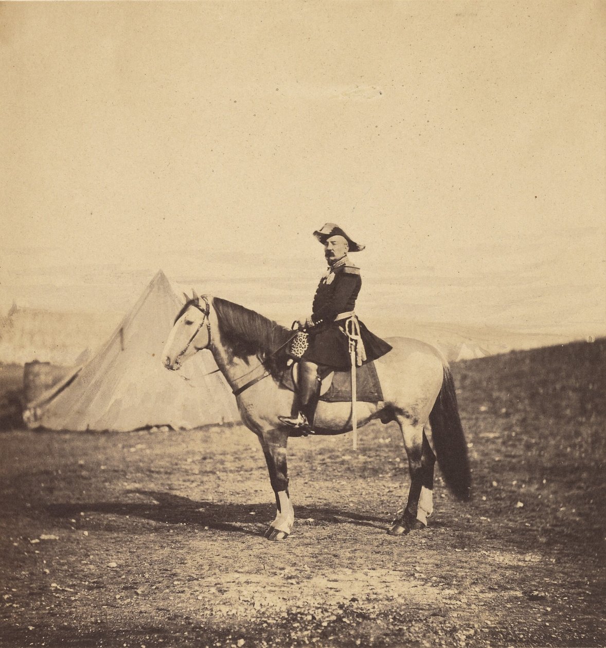 Generál Bosquet od Roger Fenton