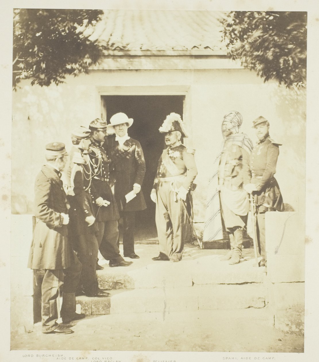 Skupina v centrále od Roger Fenton