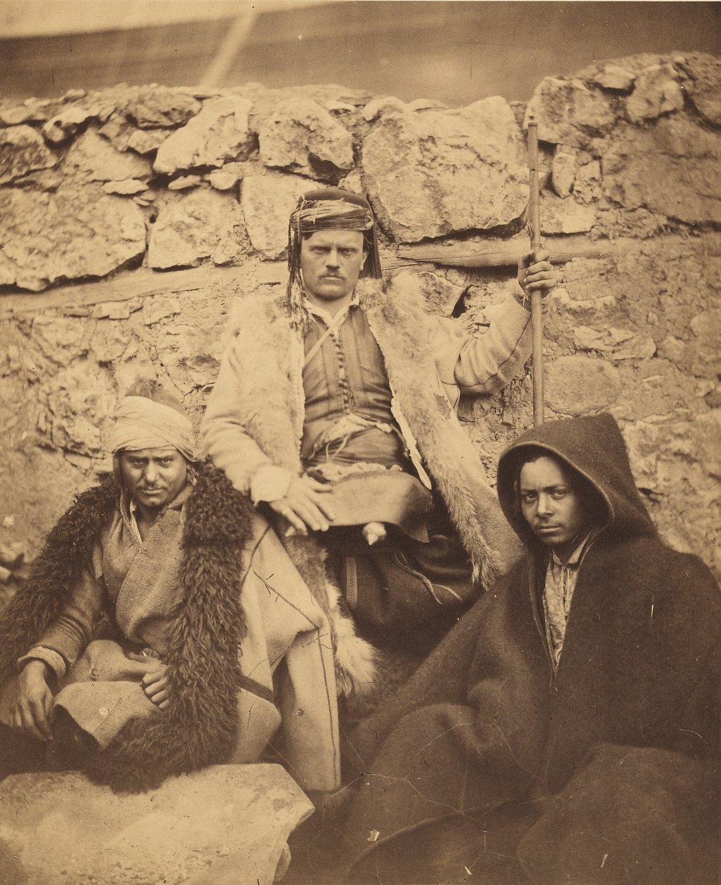 Skupina chorvatských náčelníků. od Roger Fenton