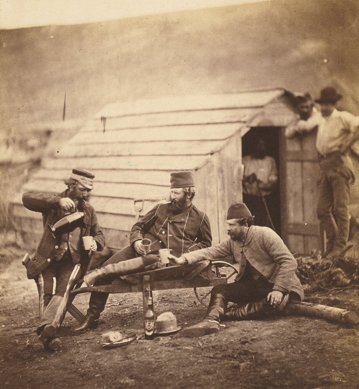 Útrapy v táboře od Roger Fenton