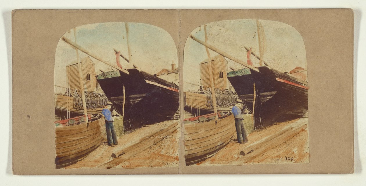 Hastings. Eine Studie am Strand od Roger Fenton