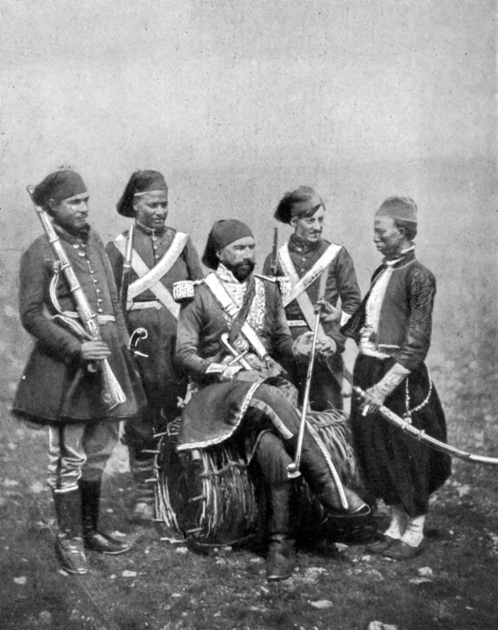 Ismail Pasha, Khedive of Egypt, c1860s. od Roger Fenton