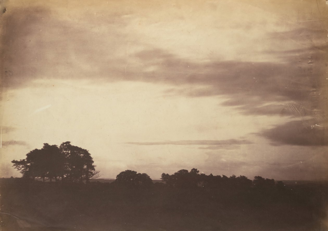 Krajina s mraky, pravděpodobně 1856. od Roger Fenton