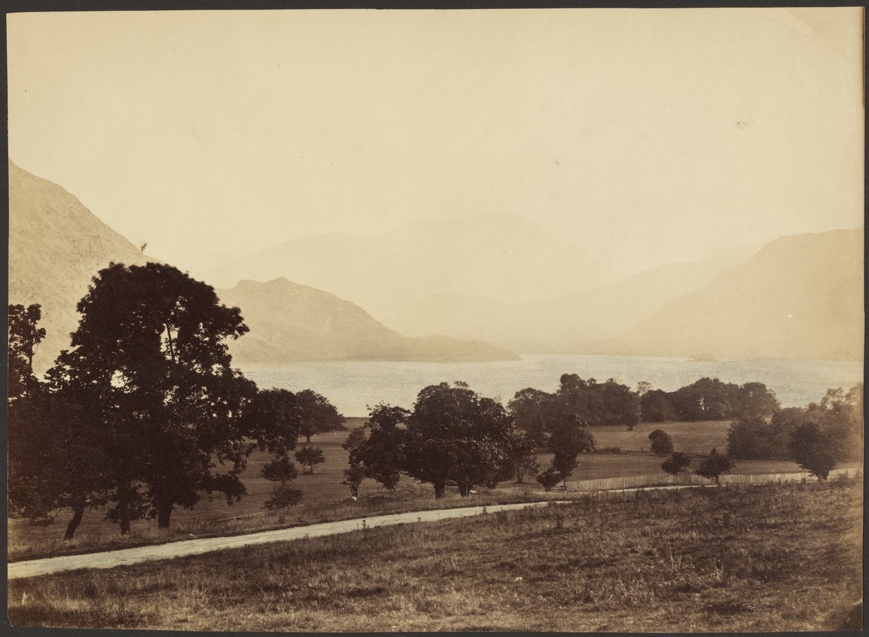 [Krajina s jezerem] od Roger Fenton