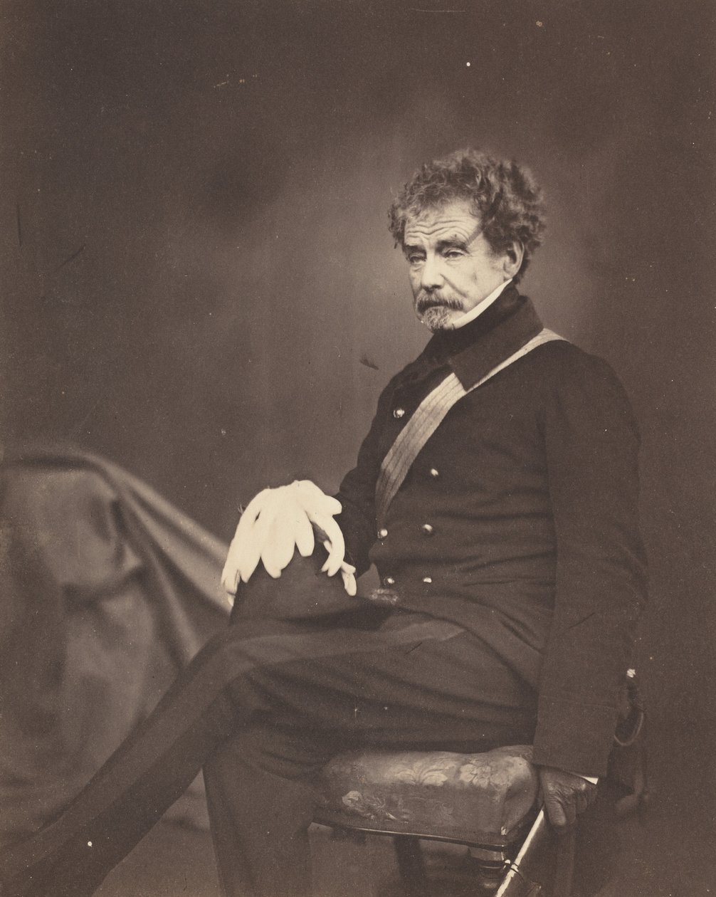 Generálporučík Sir Colin Campbell, G.C.B.,1855 (foto) od Roger Fenton