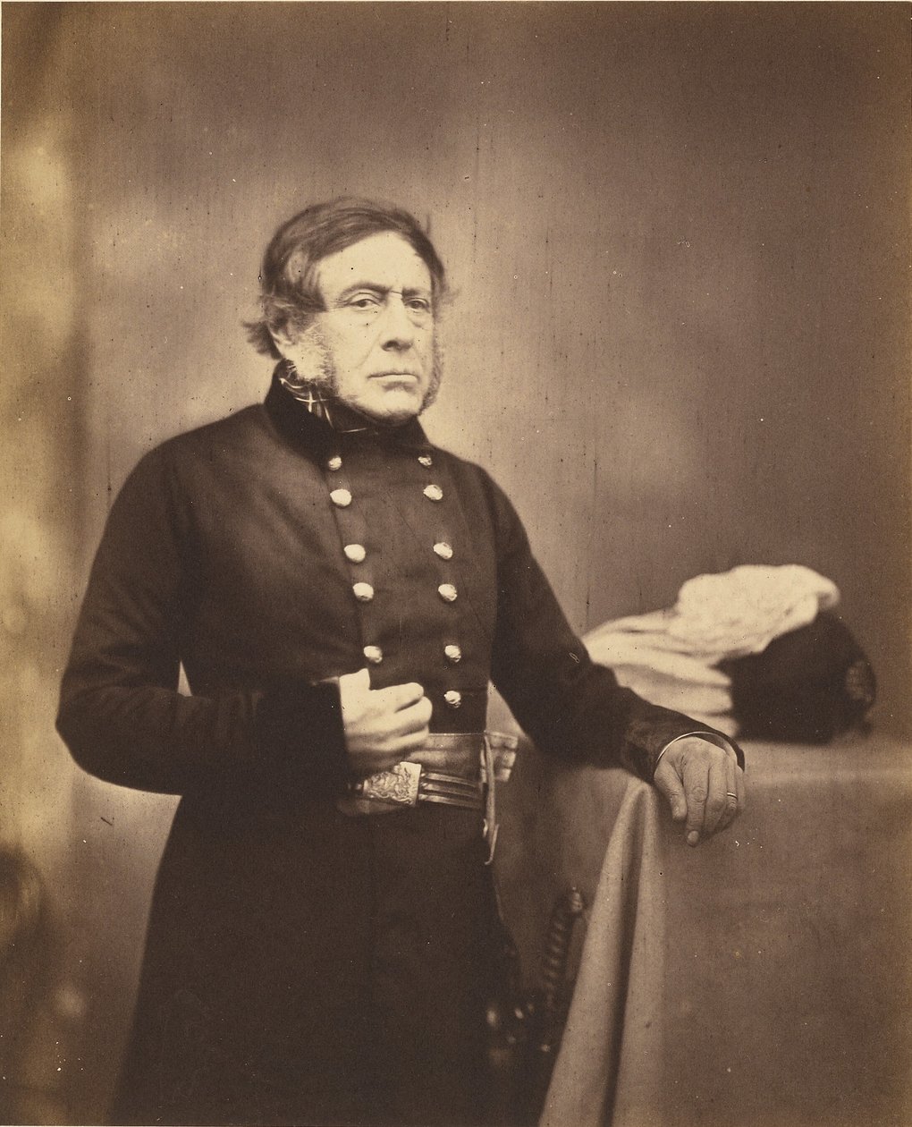 Generálporučík Sir H. J. W. Bentinck, K.C.B. od Roger Fenton