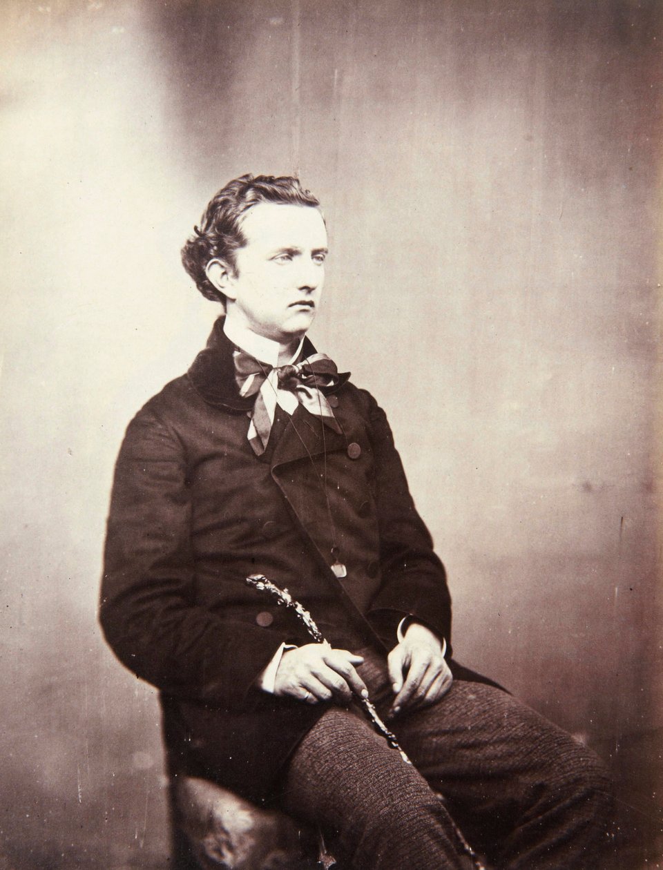 Nicolas Guillaume de Nassau, princ de Nassau - princ Nicholas Wilhelm z Nassau (1832-1905) par Fenton, Roger (1819-1869) od Roger Fenton