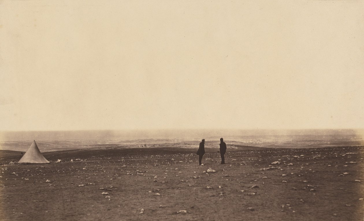 Policisté na vyhlídce v Cathcarts Hill od Roger Fenton